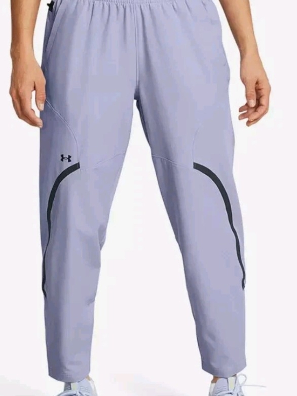 Women's Under Armour Light Gray Unstoppable Crop Pants